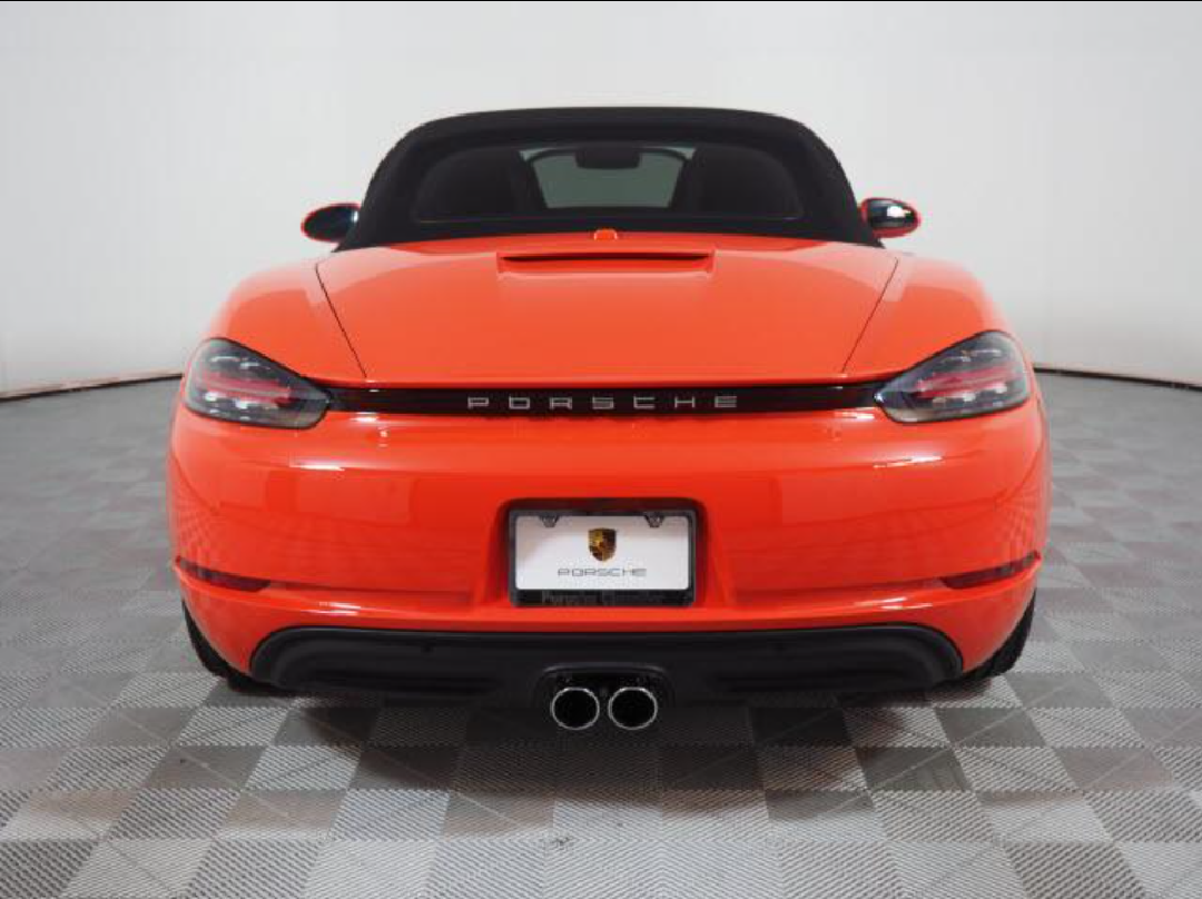 2019款保时捷718 Boxster